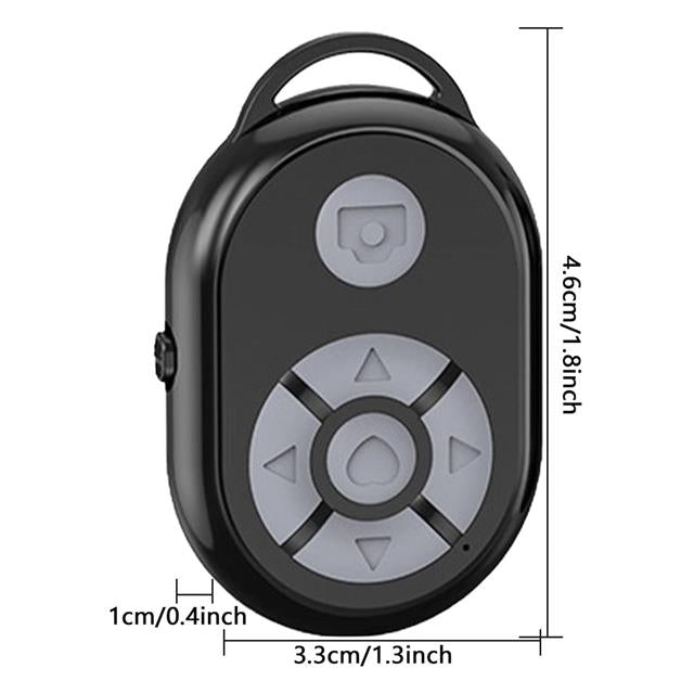 IOS/ANDROID CEP TELEFONU UYUMLU SİYAH BLUETOOTH KUMANDA