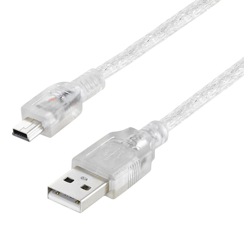 IPOD ŞARJ ALETİ KABLOSU USB 5 PİN GENİŞ 1.5 METRE ŞEFFAF (SL-UK5)
