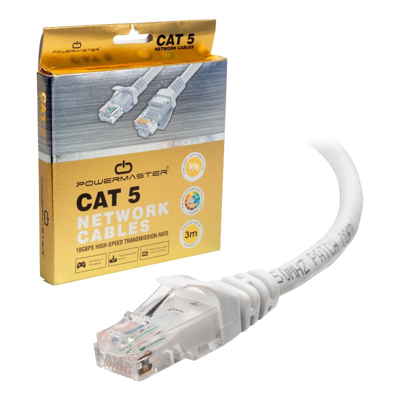 KABLO.CAT5 3 METRE GRİ KUTULU