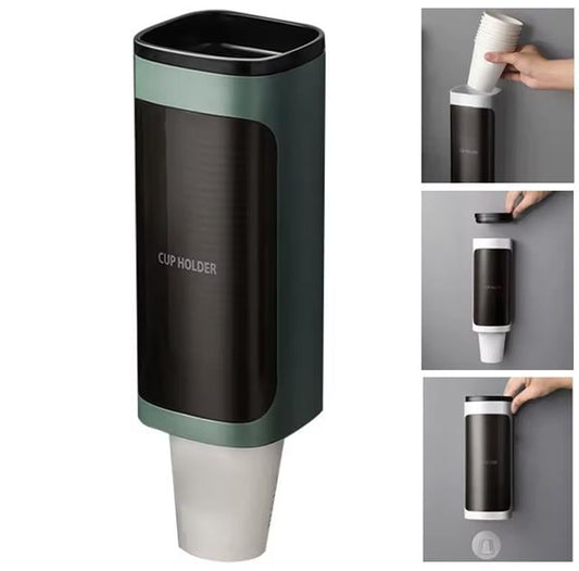 Kendinden Yapışkanlı Plastik - Karton Bardak Dispenseri