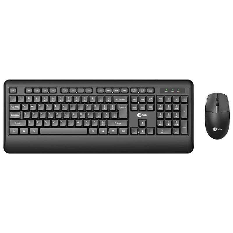 LENOVO LECOO KW202 KABLOSUZ Q KLAVYE MOUSE SET SİYAH