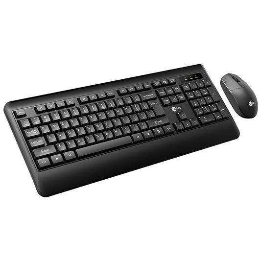 LENOVO LECOO KW202 KABLOSUZ Q KLAVYE  MOUSE SET SİYAH