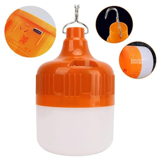 LN-OR100G 100 Watt TYPE-C Şarjlı Taşınabilir Asma Kancalı Kamp Çadır Lambası 6500K 1200mAh 3 Modlu ABS Malzeme