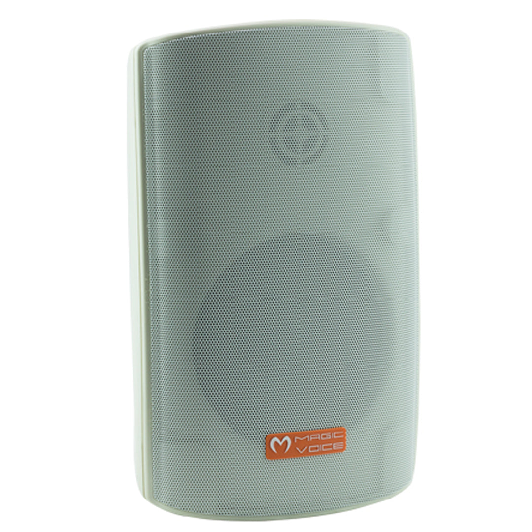 MAGICVOICE MV-38 11 CM 50 W BEYAZ SÜTUN HOP 2Lİ TAKIM TRAFOLU