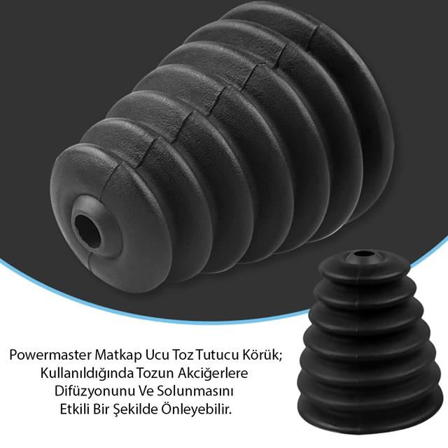 MATKAP UCU TOZ TUTUCU KÖRÜK SİYAH
