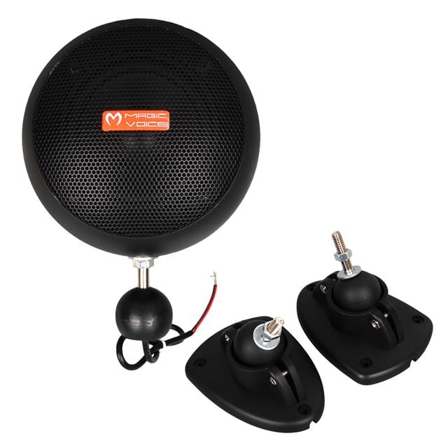 MV-13 7.5 CM 20 Watt Komütatörlü Hat Trafolu Siyah Sütun Sarkık Hoparlör (2'li Takım)