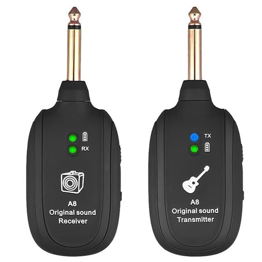 MV-19583 Uhf Gitar Tip Kablosuz Amfi Ve Enstrüman Kablosuz Mikrofonu