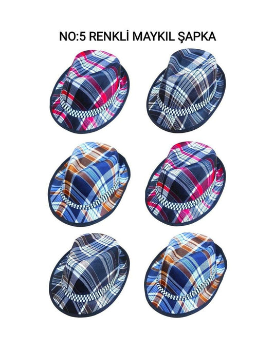 NO-5 RENKLİ MAYKIL ŞAPKA