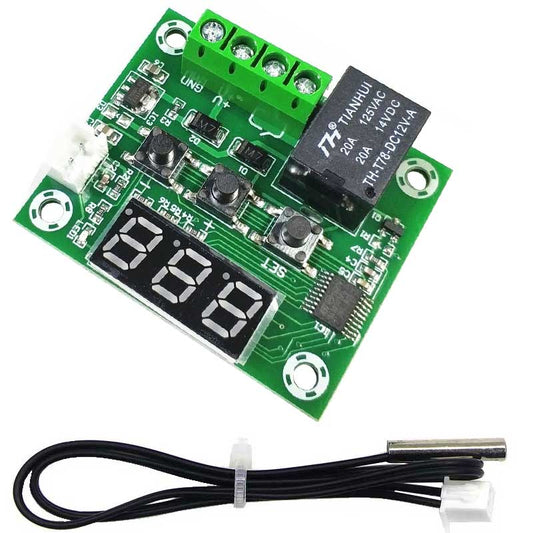 RÖLE ÇIKIŞLI DİJİTAL KULUÇKA TERMOSTATI - SICAKLIK KONTROL KARTI TH-T78