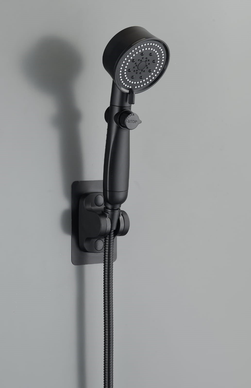 ROYAL SİYAH PERVANELİ KADEMELİ STOPLU DUŞ BAŞLIK