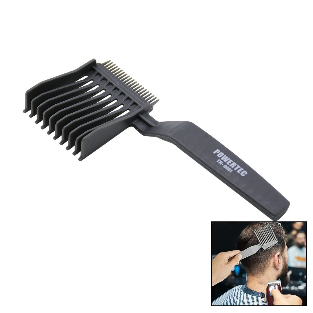 SAÇ KESİMİ ŞEKİLLENDİRİCİ TARAK PLASTİK ÇİFT TARAFLI TR-0001
