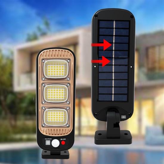Sensörlü Güneş Enerjisi İle Şarj Olabilen Duvara Monte Solar Aydınlatma GL-84069