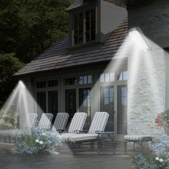 Sensörlü Güneş Enerjisi İle Şarj Olabilen Duvara Monte Solar Aydınlatma GL-84069
