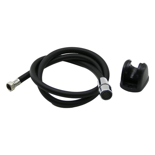 SİYAH PLASTİK PERLATÖRLÜ TAHARATMATİK HORTUM  120CM