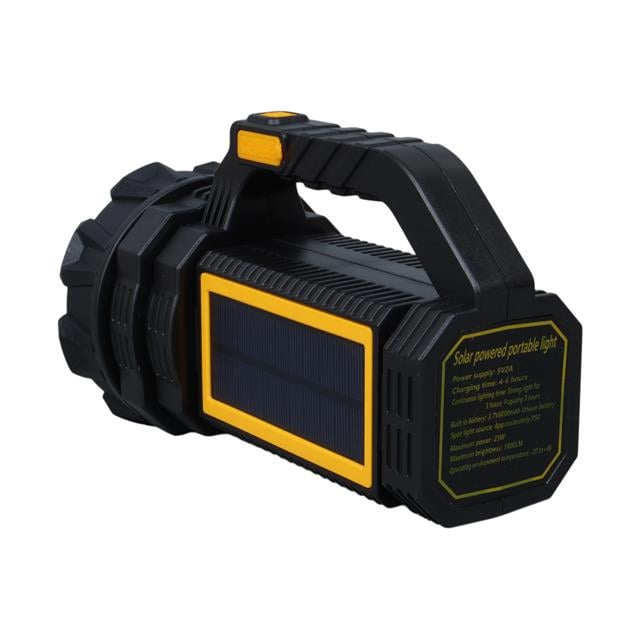 Solar Şarjlı El Feneri Uzun Mesafe Işıldak MX-W5190-P50