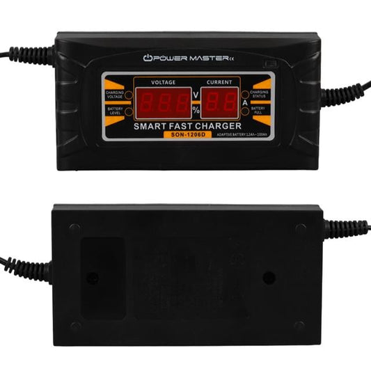 SON-1206D 12 Volt - 6 Amper Akıllı Hızlı Akü Şarj Cihazı