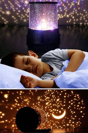 Star Master Projeksiyon Yıldızlı Gece Lambası