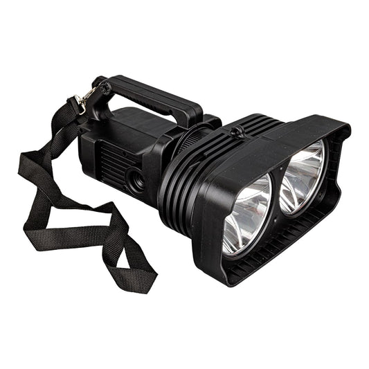 SÜPER PARLAK PİLLİ - ŞARJLI - 4 FARKLI MOD SEÇENEKLİ BATTAL BOY EL FENERİ W5123