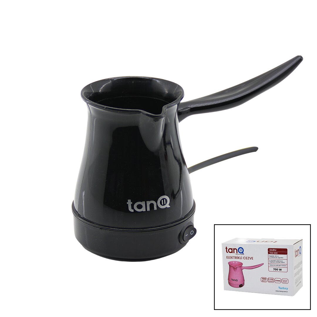 TANQ DURU TCM-2023 ELEKTRİKLİ KAHVE MAKİNESİ PLASTİK CEZVE 700W 330ML