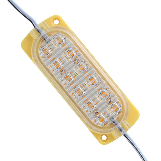 TEK RENK SARI MODÜL LED 2835 24 VOLT 2.4 WATT