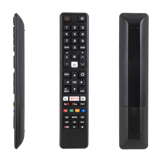 TOSHIBA CT-8069 NETFLIX*YOUTUBE TUŞLU SİYAH LCD/LED TV KUMANDA