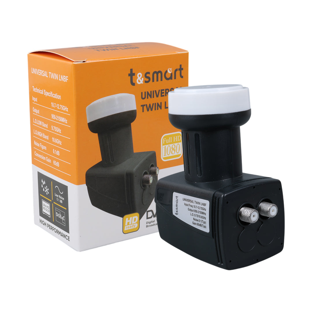 TSMART 0.1DB ULTRA HD 4K UNIVERSAL TWİN ÇİFT ÇIKIŞLI LNB