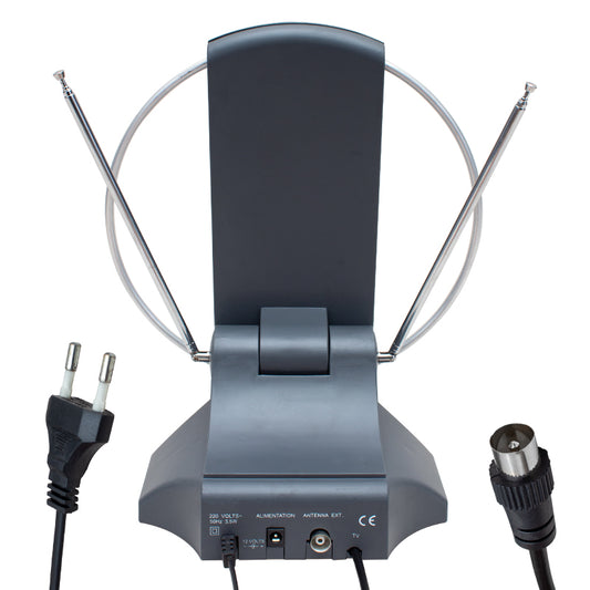 UHF-VHF RENKLİ ELEKTRİKLİ TV FM ÜSTÜ ANTEN