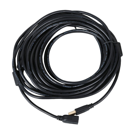 USB 2.0 SİYAH CHİPSET 10 METRE USB UZATMA KABLOSU