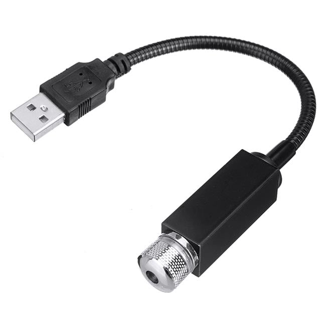USB ARAÇ İÇİ DEKORATİF LED IŞIK MAVİ