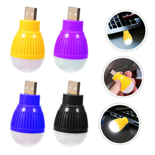 USB BEYAZ GECE LAMBASI MİNİ AMPUL AYDINLATMA