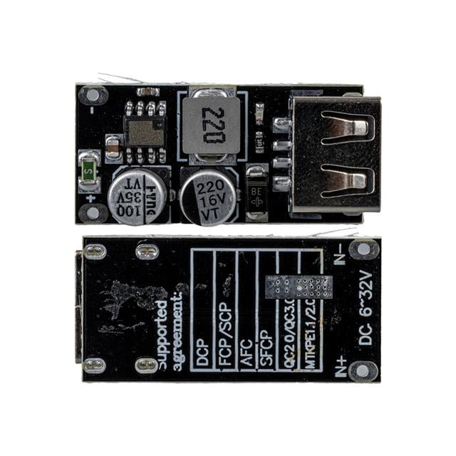 Usb Dc Step Down Modül Telefon Şarj 12V24V To Q.C3.0