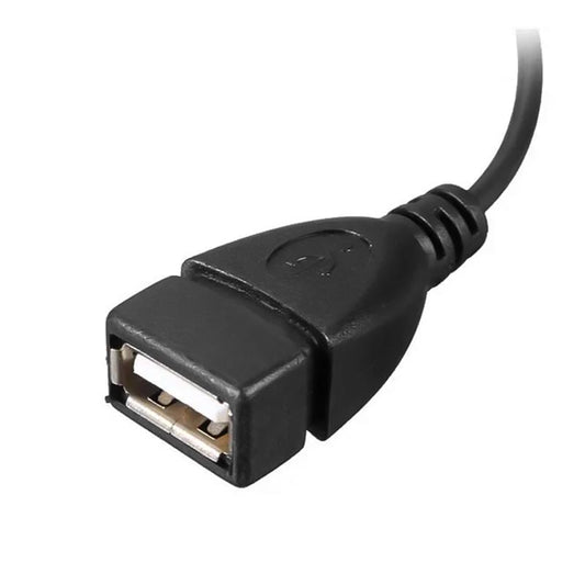 USB DİŞİ MİCRO USB ERKEK-DİŞİ Y 20 CM OTG KABLO