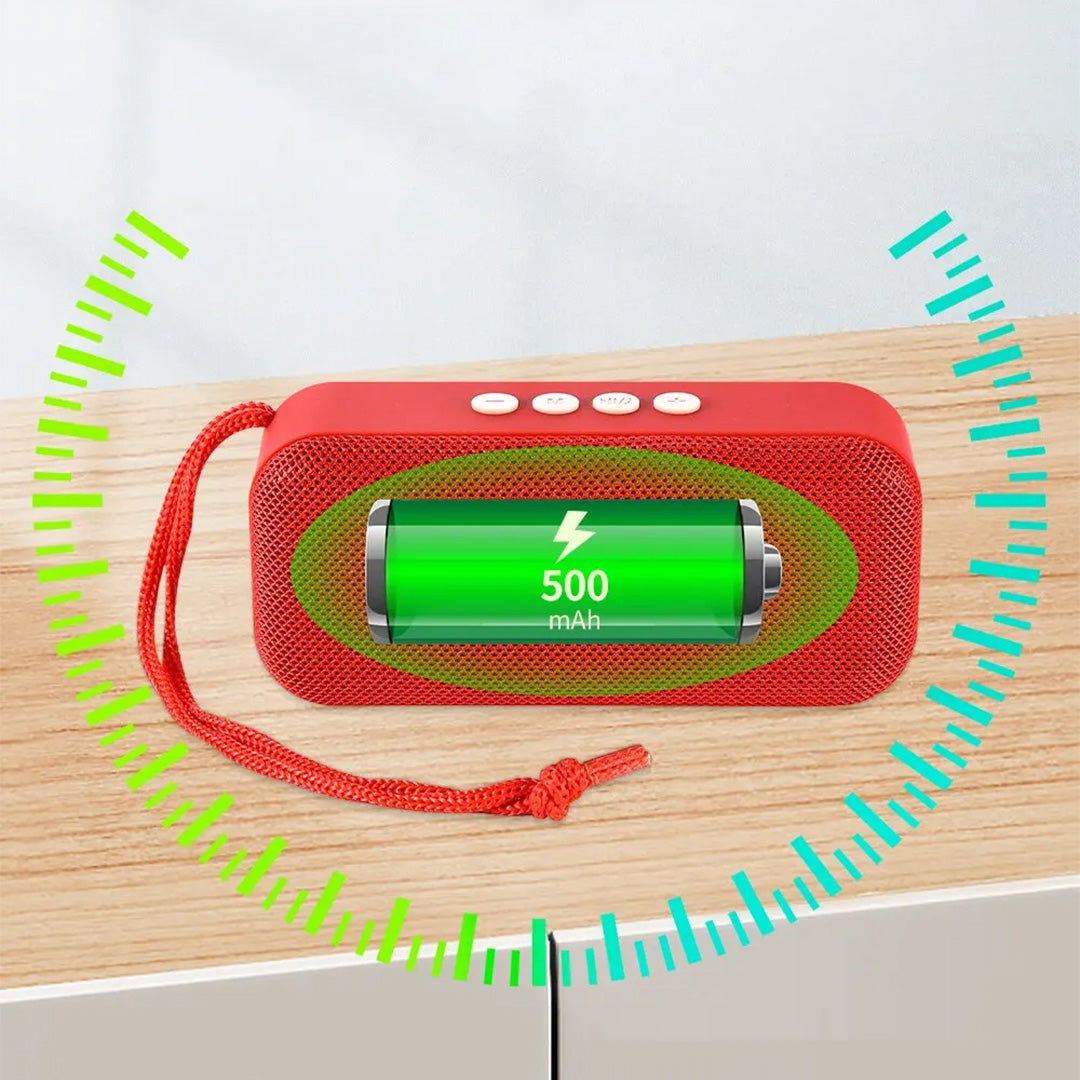USB/SD/FM/BLUETOOTH DESTEKLİ TAŞINABİLİR WIRELESS HOPARLÖR-516