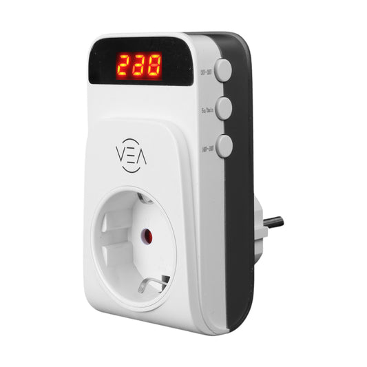 VEA VE-25530 15A 3520W TEKLİ DİJİTAL GÖSTERGELİ AKIM KORUMALI PRİZ AŞIRI YÜKSEK GERİLİM
