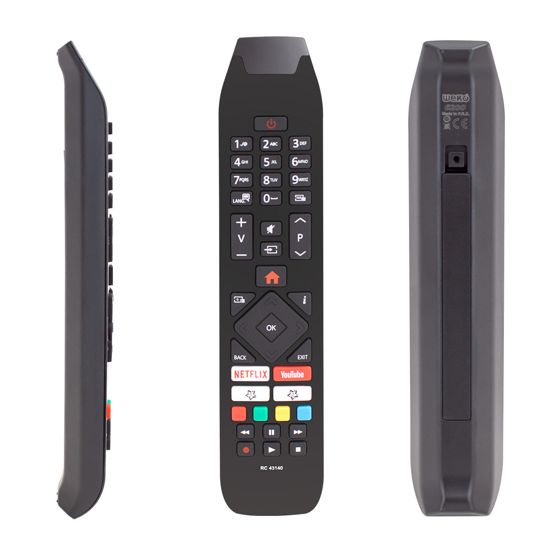 VESTEL RC 43140 H0297A NETFLIX-YOUTUBE TUŞLU TV KUMANDA
