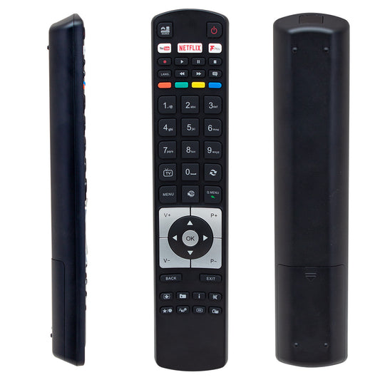 VESTEL RC 5118F BLACK FPLAY NETFLİX-YOUTUBE-PLAY TUŞLU LCD-LED TV KUMANDA