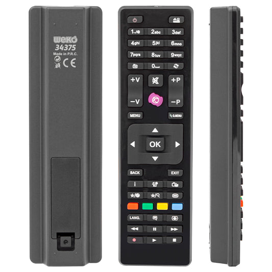 VESTEL-SEG-REGAL RC4875 KARE GÖBEK MİNİ LCD LED TV KUMANDA (40042=34375)