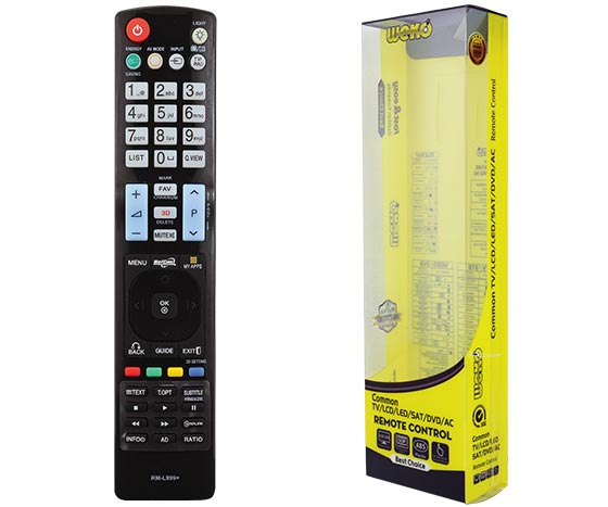 RM-L999+1 3D LG UNIVERSAL LCD-LED TV KUMANDASI