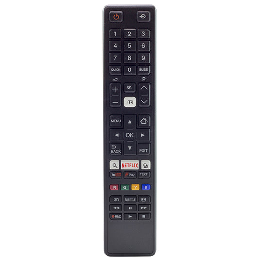 TOSHIBA CT-8069 NETFLIX*YOUTUBE TUŞLU SİYAH LCD/LED TV KUMANDA