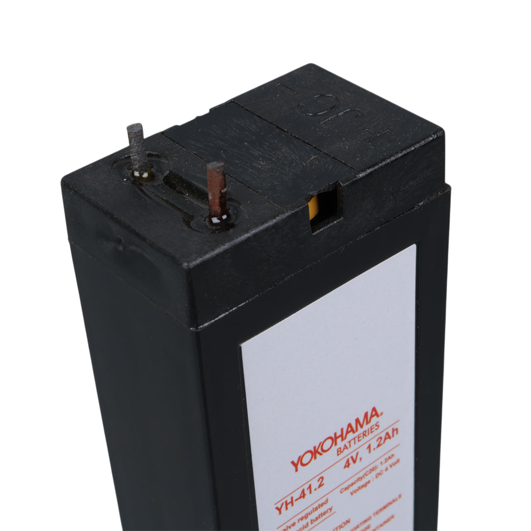 YOKOHAMA YH-41.2 4 VOLT - 1.2 AMPER KURU AKÜ (35.2 X 22 X 91 MM)
