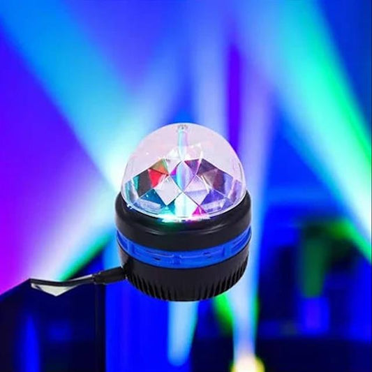 YQX-6888 Mini Usb'li 3 Watt Şarjlı Sihirli Rgb Led Disko Topu