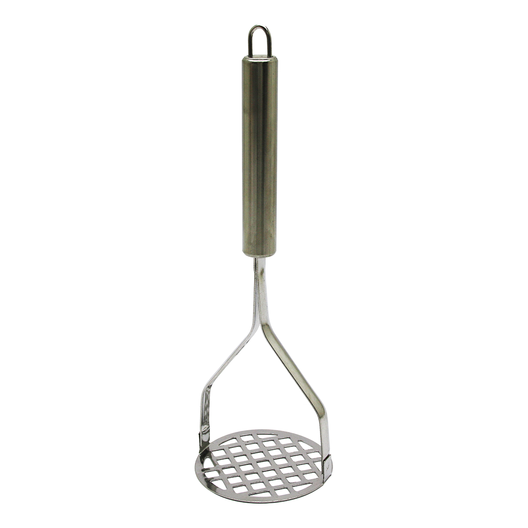 YUVARLAK METAL SAPLI METAL PATATES EZİCİ