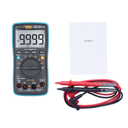 ZOYI ZT-302 TRUE RMS DİJİTAL ÖLÇÜ ALETİ