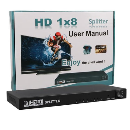 1.4V 1080P 8 PORT HDMI SPLITTER DAĞITICI