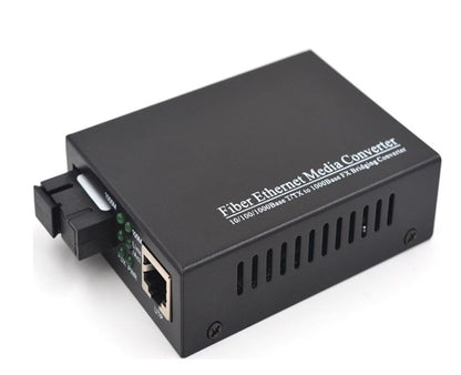 1000 MBPS 200 METRE FİBER OPTİK ETHERNET MEDIA KONVERTÖR