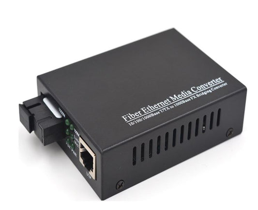 1000 MBPS 200 METRE FİBER OPTİK ETHERNET MEDIA KONVERTÖR