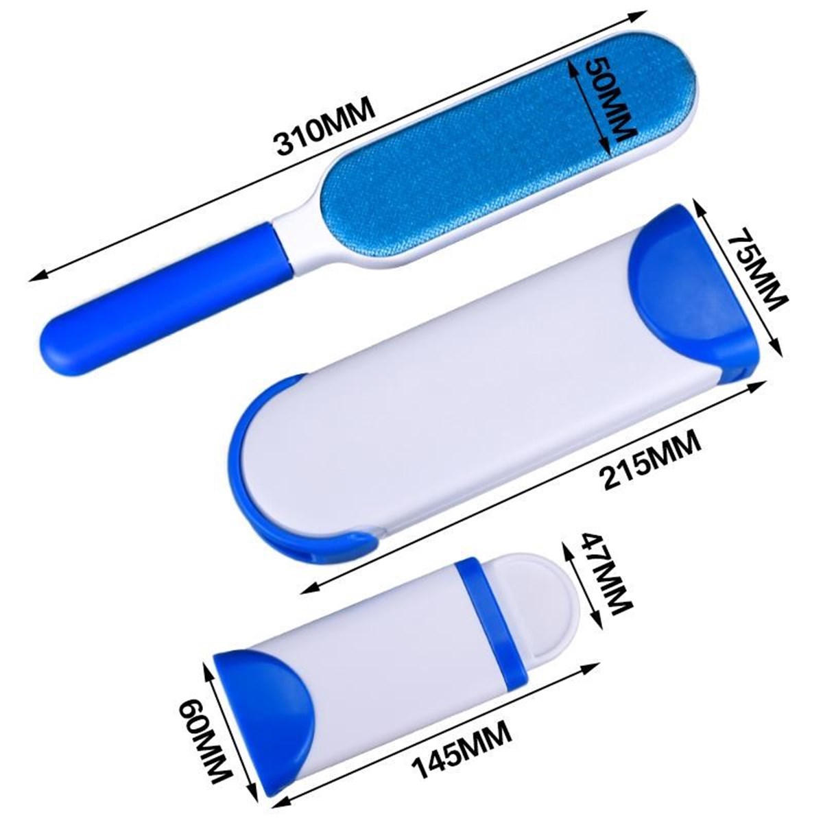 2&apos;Li Set Kıl Tüy Toplayıcı Kendinden Temizlemeli Tarak