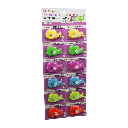 12 ADET YUNUS MİNİ CEP - ÇANTA YUNUS FALÇATA - MAKET BIÇAK