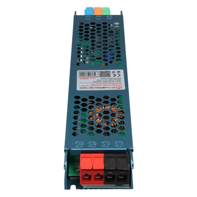 12 Volt 12.5 Amper 150 Watt Slim Metal Kasa Adaptör 238x50x23mm