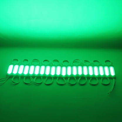 12 VOLT 2 WATT YEŞİL MODÜL LED 68X16 MM